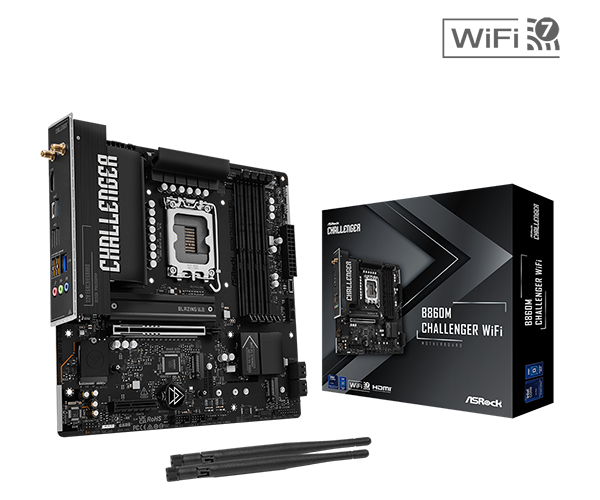 ASRock > B860M Challenger WiFi